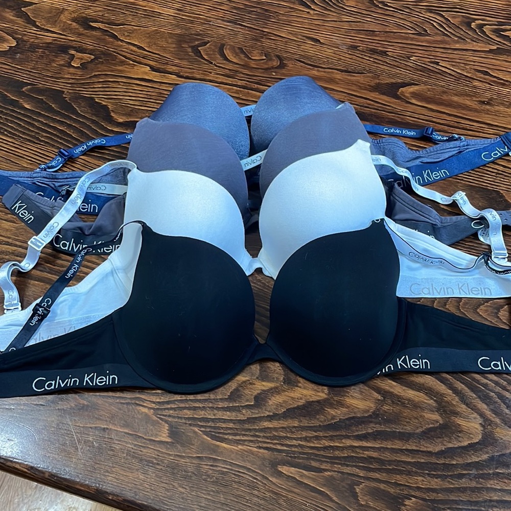 4 Pack Calvin Klein Demi Lightly Lined Bras